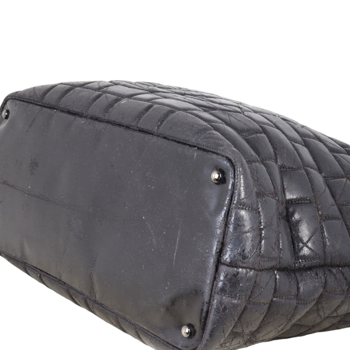 Chanel Chocolate Bar Chain Vinyl Tote