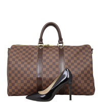 Louis Vuitton Keepall 45 Bandouliere Damier Ebene