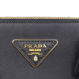 Prada Saffiano Lux Galleria Double Zip Tote Small