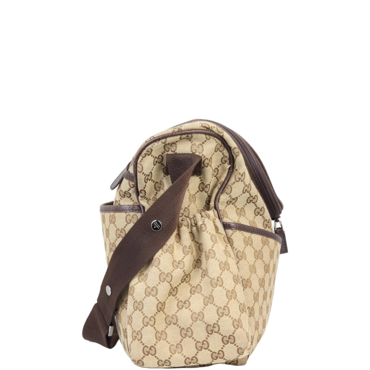 Gucci GG Canvas Diaper Bag