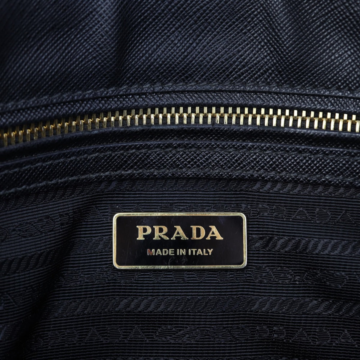 Prada Saffiano Lux Galleria Double Zip Tote Small