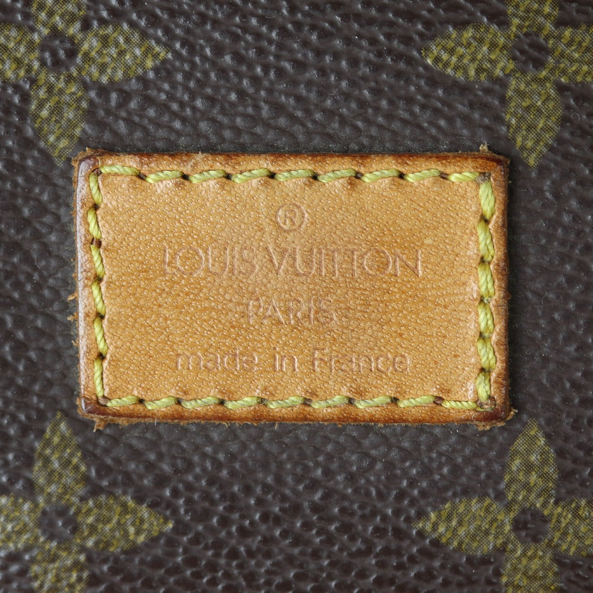 Louis Vuitton Saumur 30 Monogram Interior Stamp
