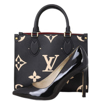 Louis Vuitton OnTheGo PM Monogram Empreinte Giant Bicolour