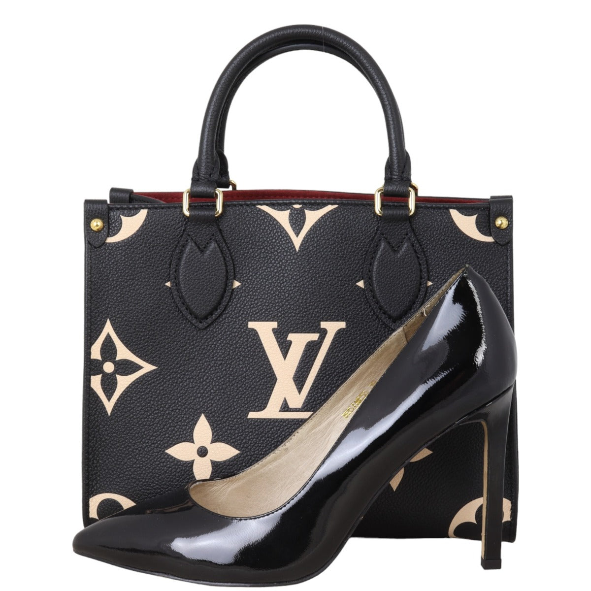Louis Vuitton OnTheGo PM Monogram Empreinte Giant Bicolour