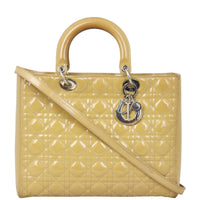 Dior Lady Dior Large Patent
