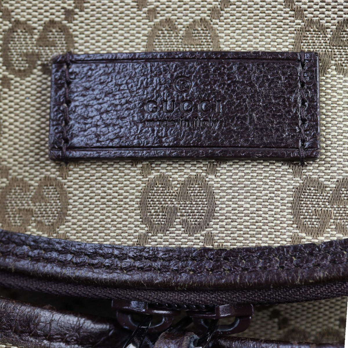 Gucci GG Canvas Diaper Bag