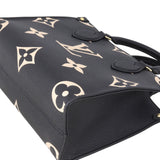 Louis Vuitton OnTheGo PM Monogram Empreinte Giant Bicolour