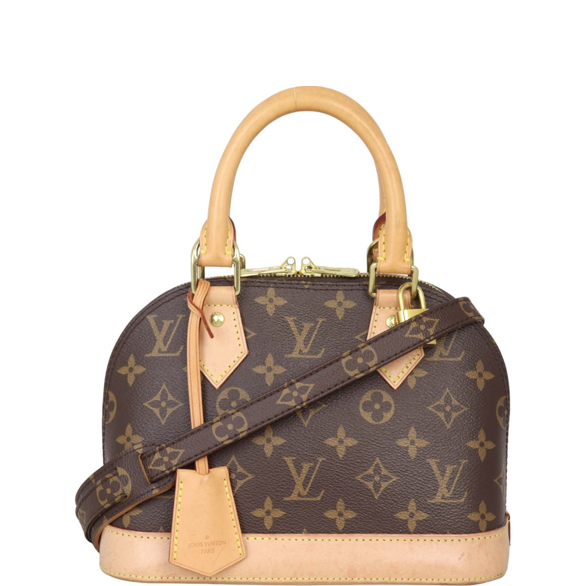 Louis Vuitton Alma BB Monogram | Vachetta Leather
