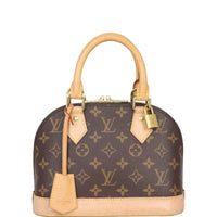 Louis Vuitton Alma BB Monogram | Vachetta Leather