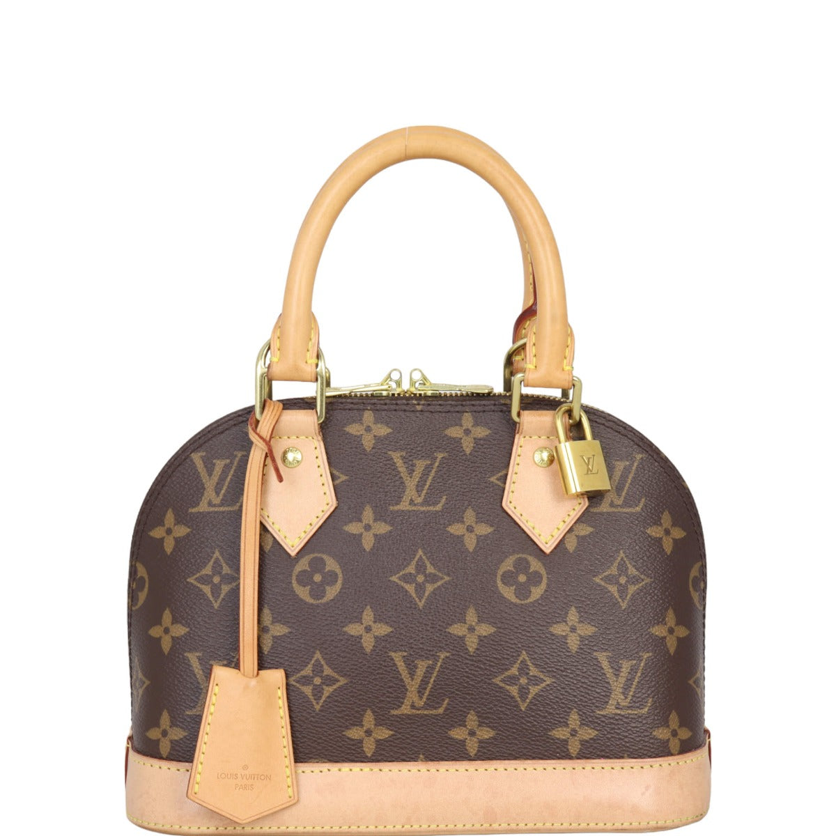Louis Vuitton Alma BB Monogram | Vachetta Leather