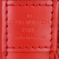 Louis Vuitton Alma PM Epi Interior stamp