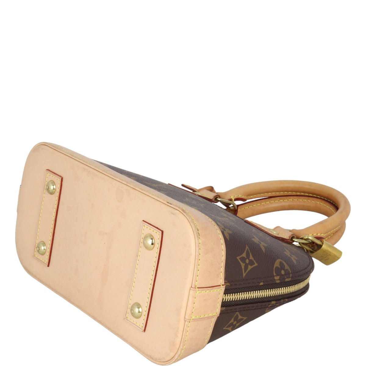 Louis Vuitton Alma BB Monogram | Vachetta Leather