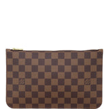 Louis Vuitton Neverfull Pochette Damier Ebene