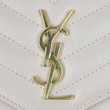 Saint Laurent Cassandre Envelope Chain Wallet Hardware