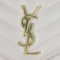 Saint Laurent Cassandre Envelope Chain Wallet Hardware