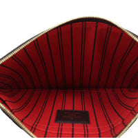 Louis Vuitton Neverfull Pochette Damier Ebene