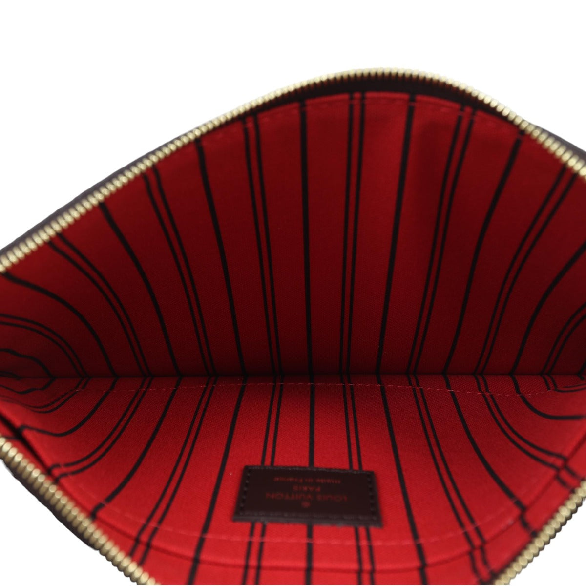 Louis Vuitton Neverfull Pochette Damier Ebene