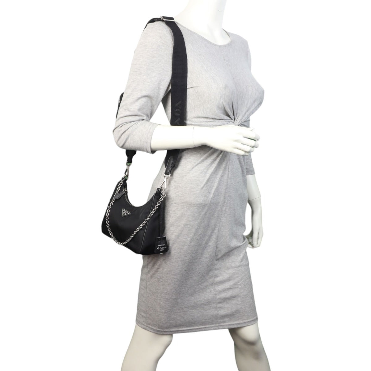 Prada Re-Edition 2005 Tessuto Shoulder Bag