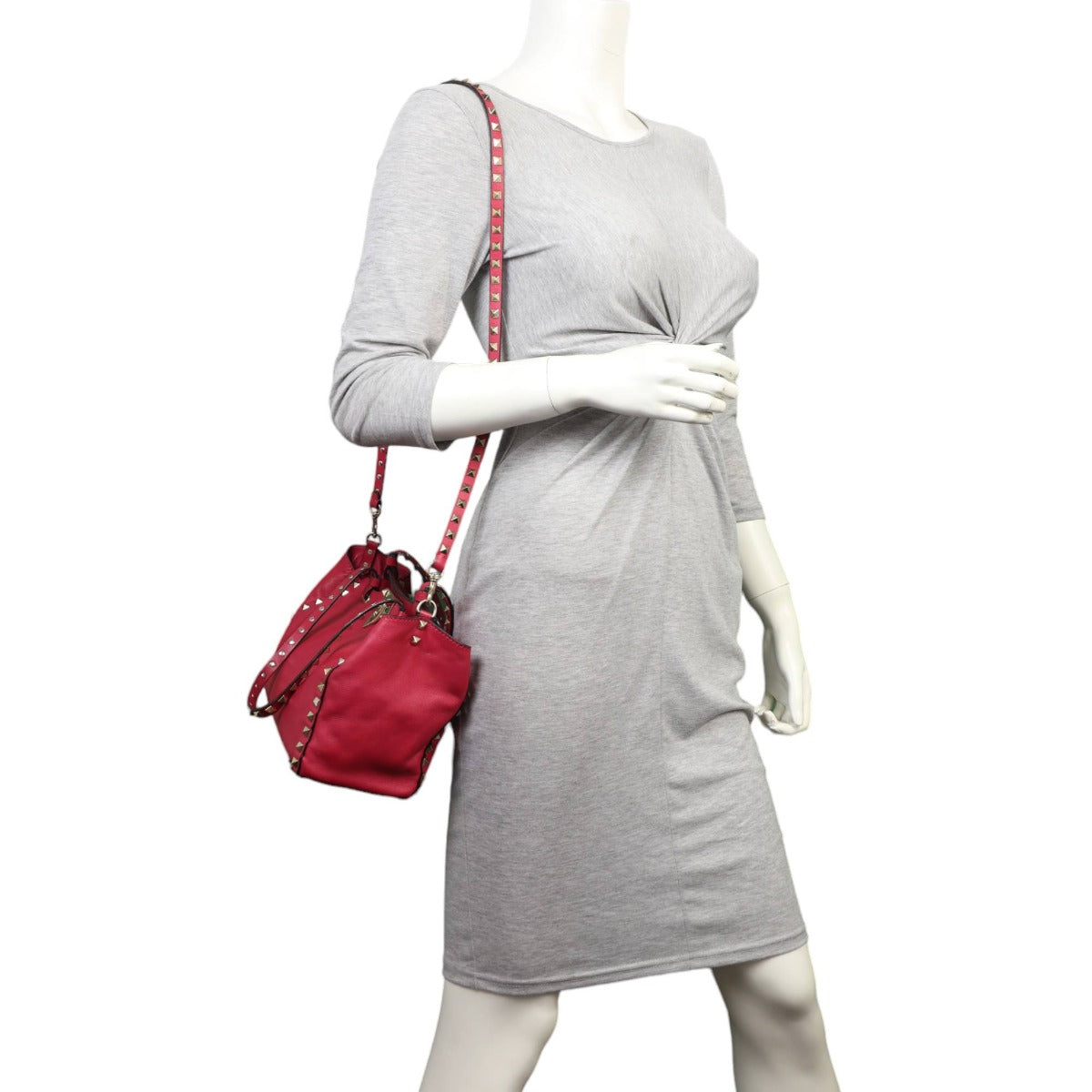 Valentino Rockstud Tote Small