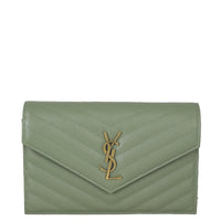 Saint Laurent Cassandre Envelope Chain Wallet