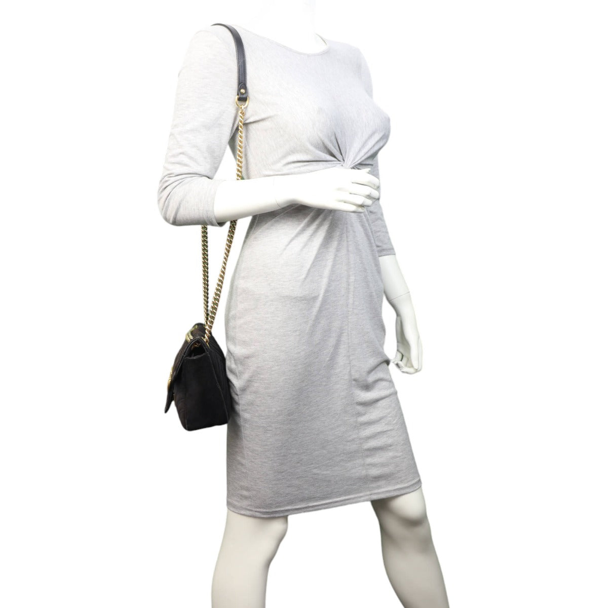 Gucci Marmont Velvet Small Shoulder Bag