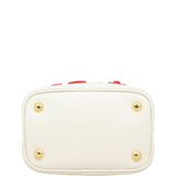 Prada Panier Saffiano Cuir Embellished Small Tote