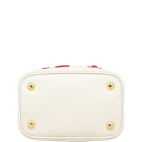 Prada Panier Saffiano Cuir Embellished Small Tote