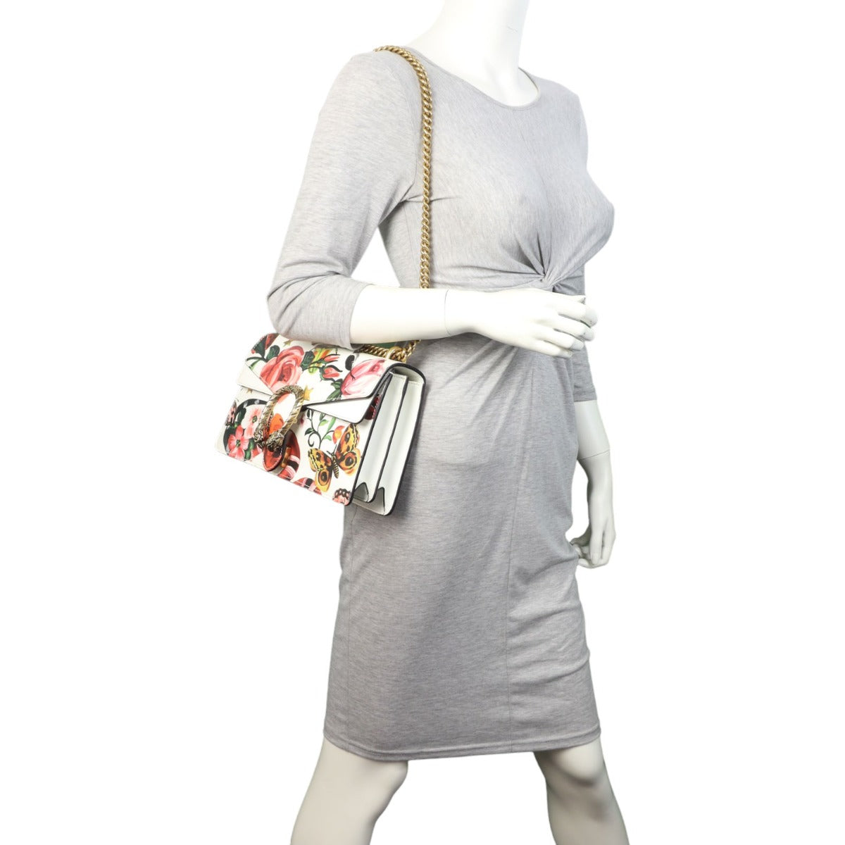 Gucci Dionysus Small Leather Shoulder Bag Garden