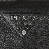 Prada Vitello Daino Double Zip Camera Bag Hardware