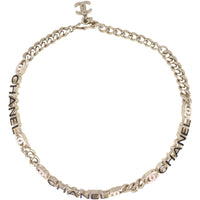 Chanel Logo Chain Link Choker