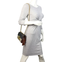 Gucci GG Supreme Padlock Small Shoulder Bag