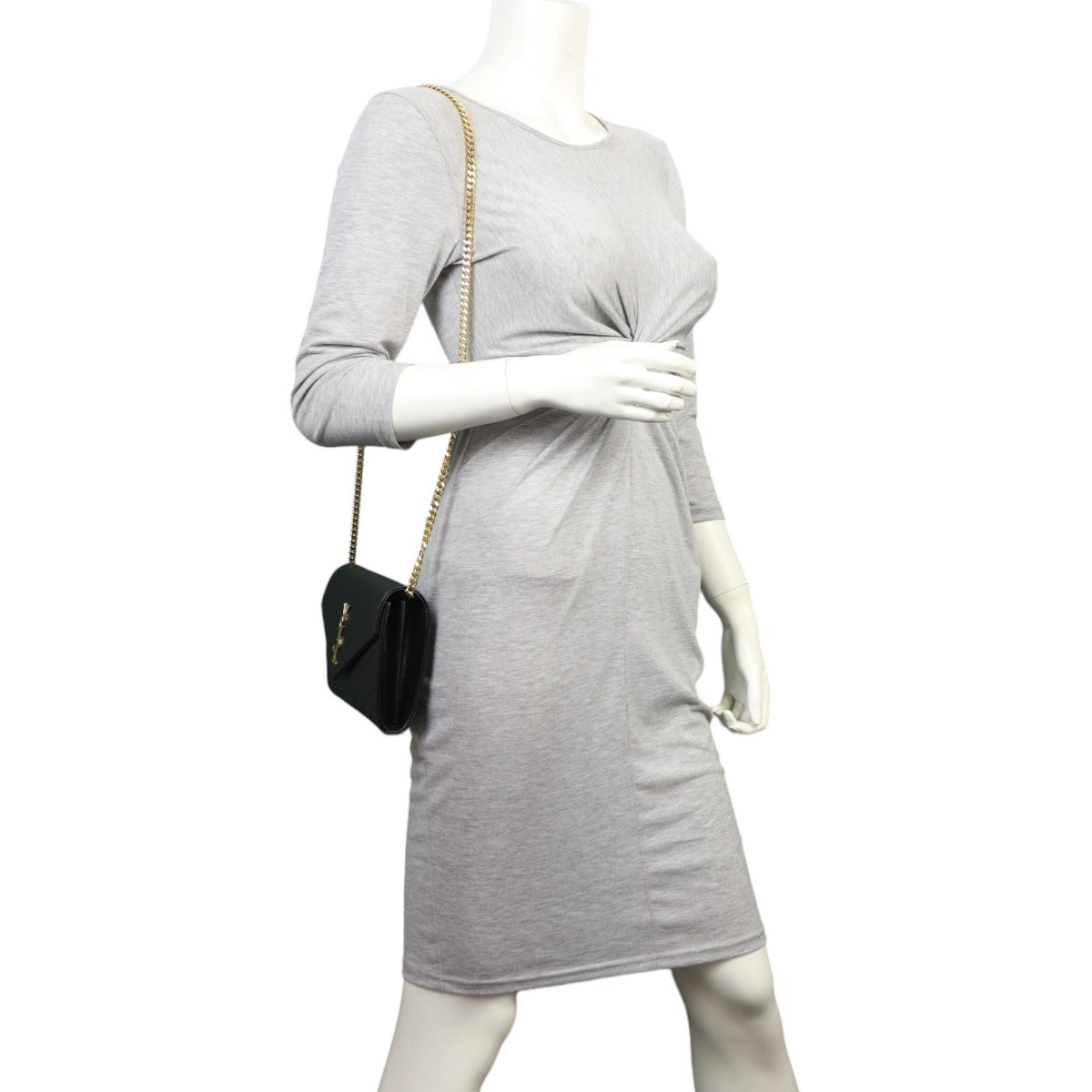 Saint Laurent Cassandre Chain Wallet