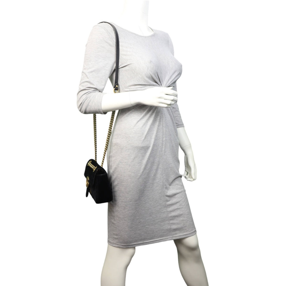 Gucci Marmont Velvet Mini Shoulder Bag