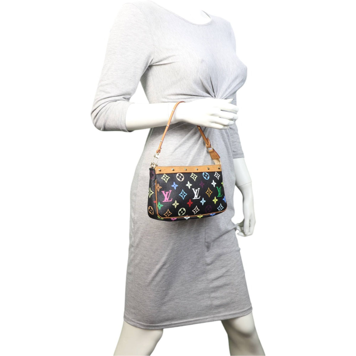 Louis Vuitton Pochette Accessories Monogram Multicolore