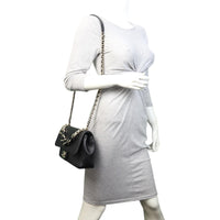 Chanel Elegant Plexi Double Chain Flap Bag