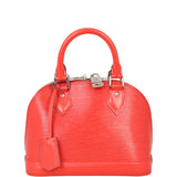 Louis Vuitton Alma BB Epi | Silver Hardware