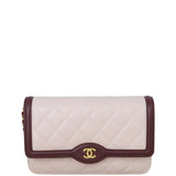 Chanel Two-Tone Wallet on Chain