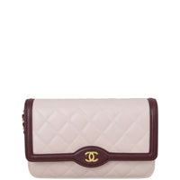 Chanel Two-Tone Wallet on Chain