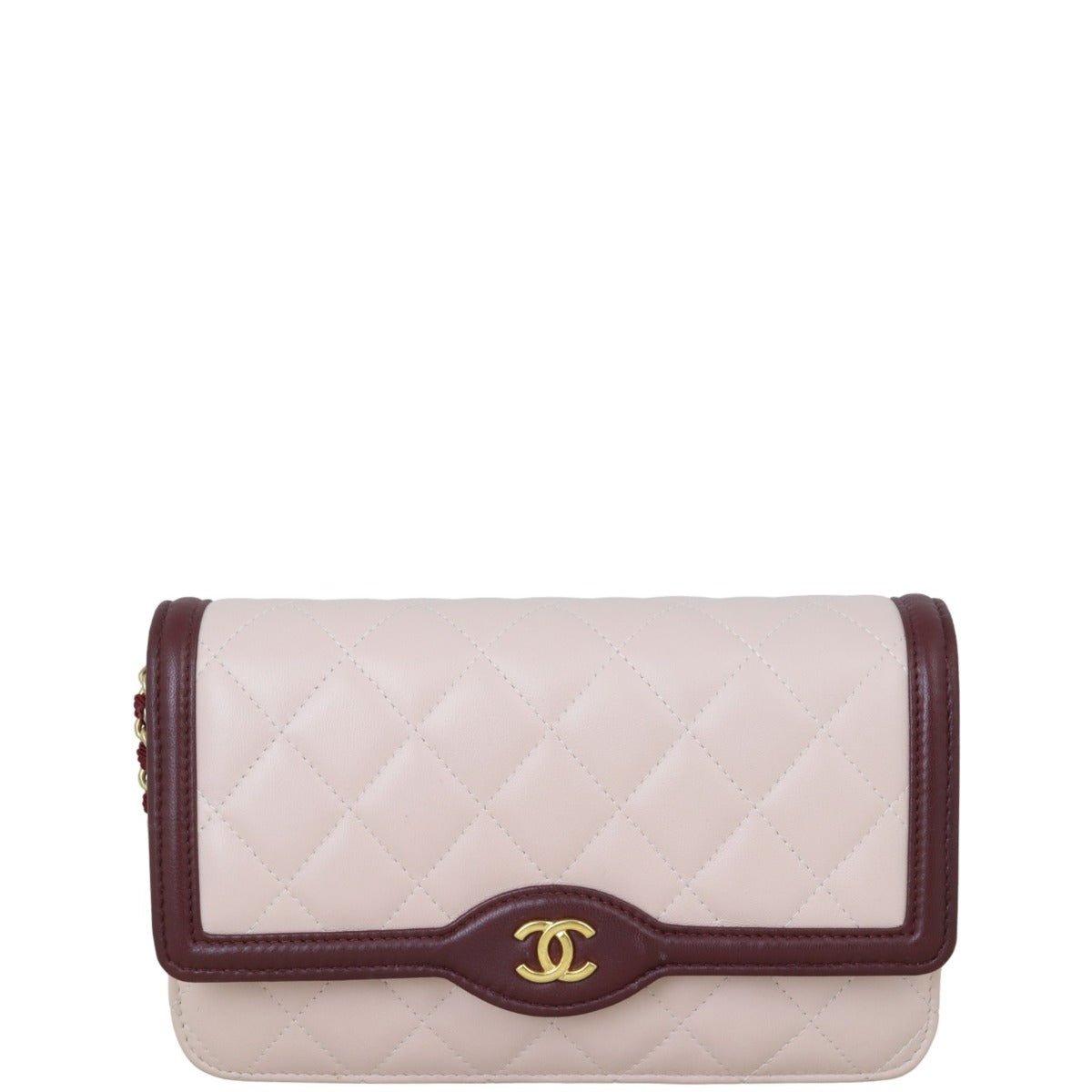 Chanel Two-Tone Wallet on Chain