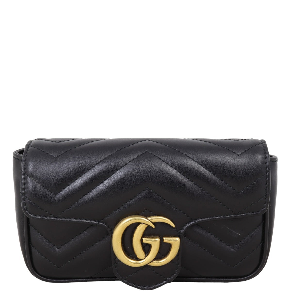 Gucci GG Marmont Matelasse Super Mini Shoulder Bag
