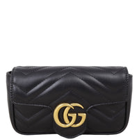 Gucci GG Marmont Matelasse Super Mini Shoulder Bag