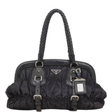 Prada Tessuto Gaufre Frame Tote