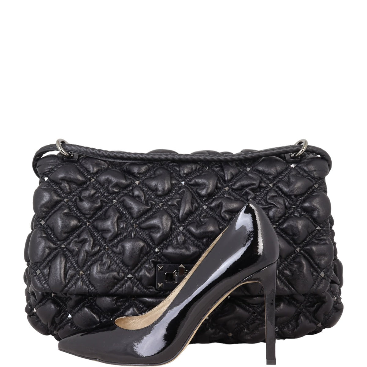 Valentino Spikeme Large Shoulder Bag