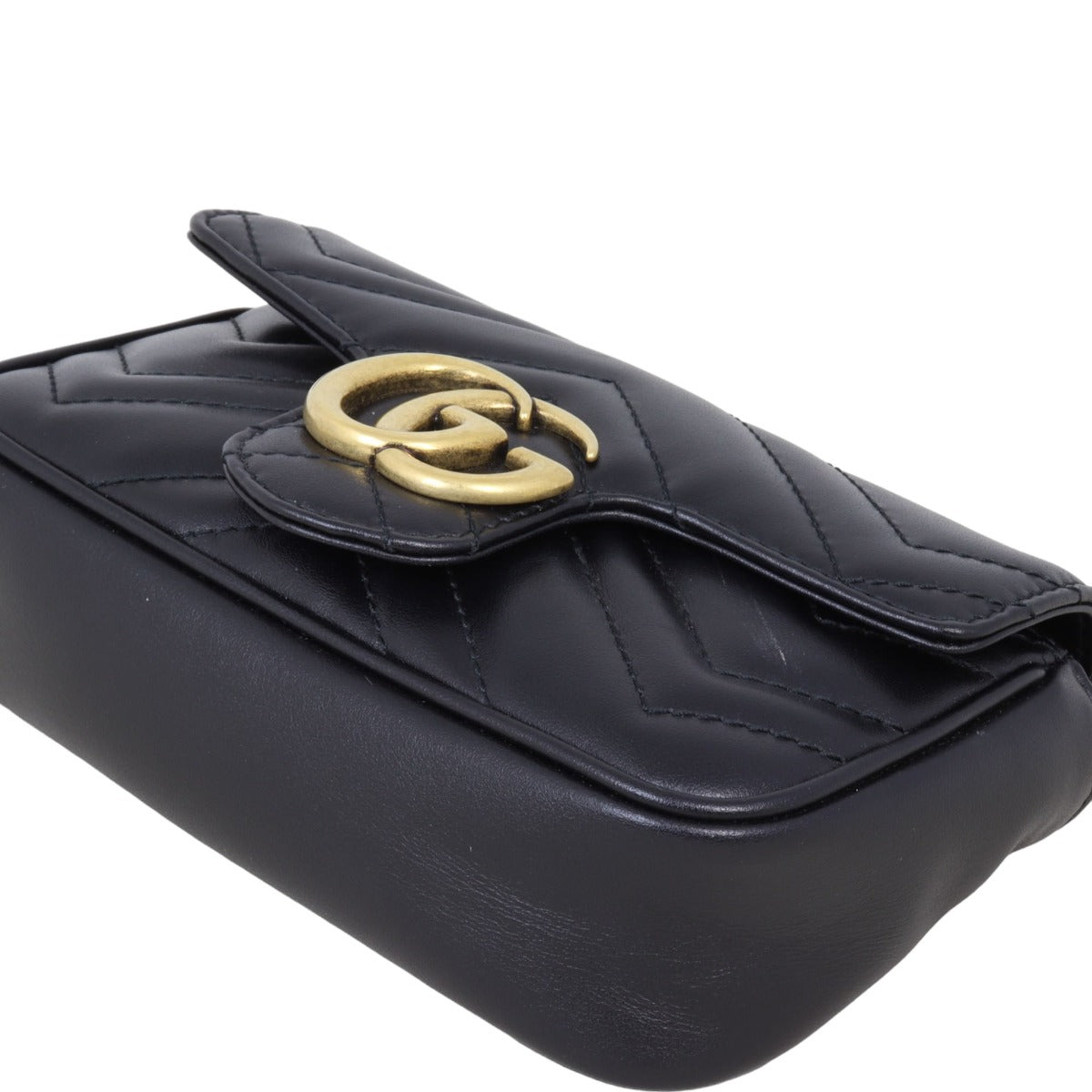 Gucci GG Marmont Matelasse Super Mini Shoulder Bag