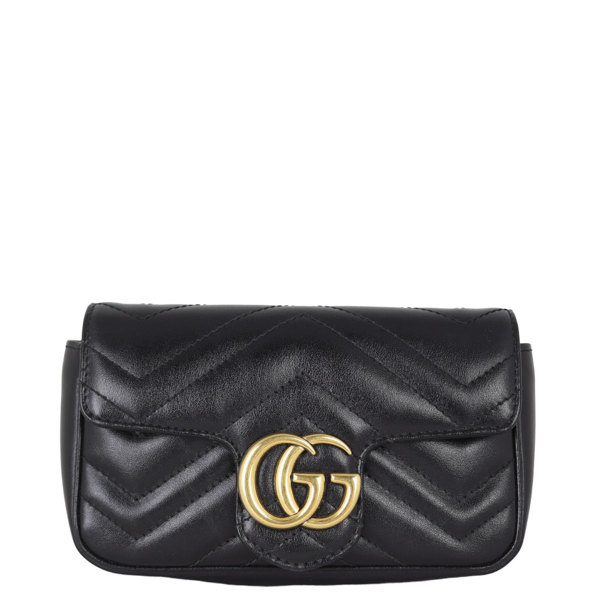 Gucci GG Marmont Matelasse Super Mini Shoulder Bag