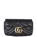 Gucci GG Marmont Matelasse Super Mini Shoulder Bag