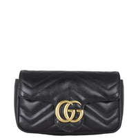 Gucci GG Marmont Matelasse Super Mini Shoulder Bag