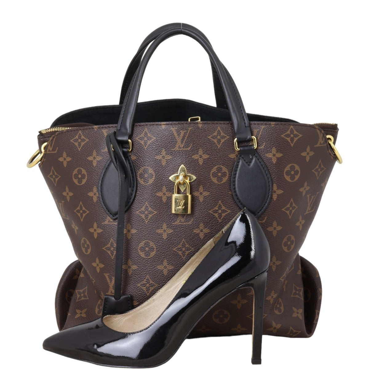 Louis Vuitton Flower Zipped Tote MM Monogram