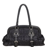 Prada Tessuto Gaufre Frame Tote