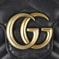 Gucci GG Marmont Matelasse Chain Wallet Hardware